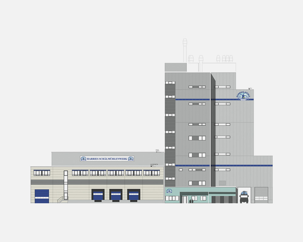 Historie Harries Mühle (DE)